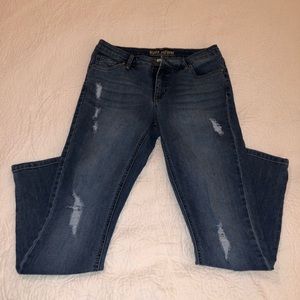 Ruff Hewn Skinny Light Wash Jeans w Holes